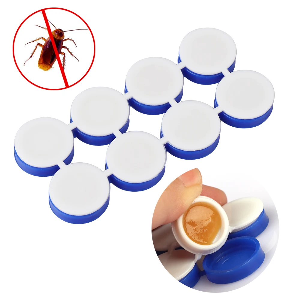 8PCS Powerful Repellent Anti Cockroach Powder Pest Contro Pesticide Glue Baits Poison Nestl Insect Killing Drug Garden Supplies
8PCS Powerful Repellent Anti Cockroach Powder Pest Contro Pesticide Glue Baits Poison Nestl Insect Killing Drug Garden Supplies