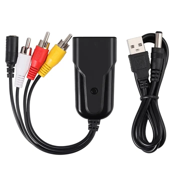 HDMI to RCA Converter HD 1080P HDMI to RCA CVBS AV o Video Adapter Cable for DVD VCR PS4 Camera
HDMI to RCA Converter HD 1080P HDMI to RCA CVBS AV o Video Adapter Cable for DVD VCR PS4 Camera