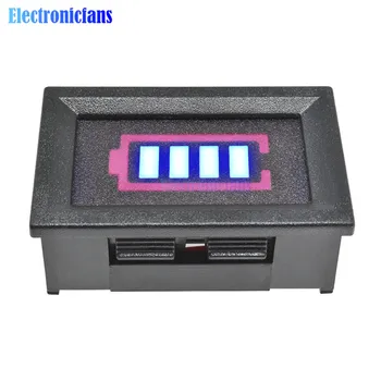 3S Lithium Battery Capacity Indicator Display 12.6V Blue Board w/ Shell Percentage li ion Battery Power Display Tester Meter
3S Lithium Battery Capacity Indicator Display 12.6V Blue Board w/ Shell Percentage li ion Battery Power Display Tester Meter