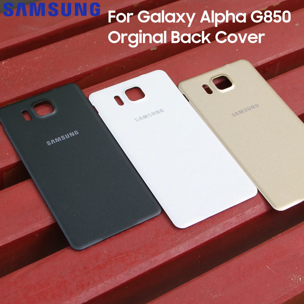 Оригинальная задняя крышка SAMSUNG чехол для телефона Samsung GALAXY Alpha G850Y G850K G850A G850F G850V G850