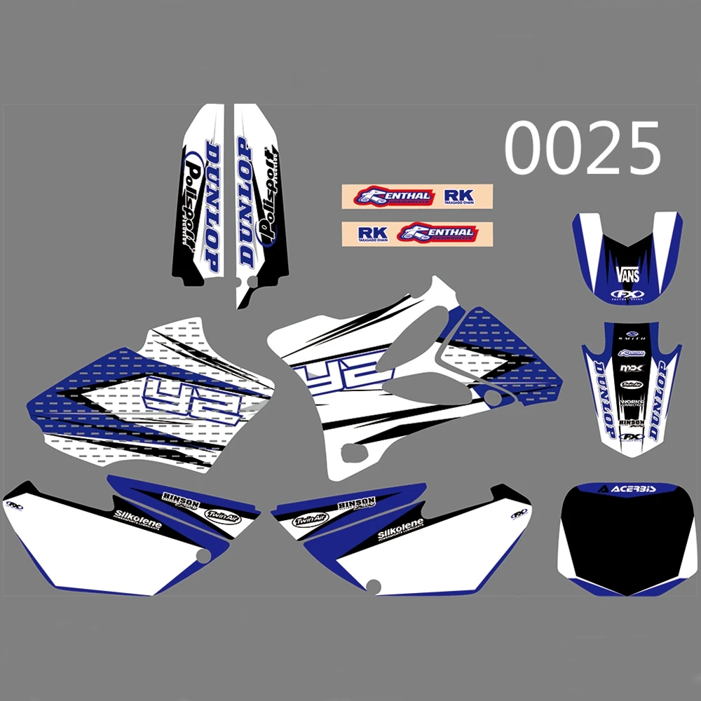 For YAMAHA YZ85 2002-2014 Graphics Decals Stickers Custom Number Name 3M Full Motorcycle Backgrounds Stickers Accessories
For YAMAHA YZ85 2002-2014 Graphics Decals Stickers Custom Number Name 3M Full Motorcycle Backgrounds Stickers Accessories