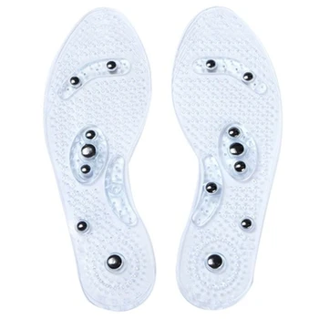 1 Pair Pain Relief Fatigue Remove Comfort Massage Magnet Therapy Transparent Effective Foot Pad Gel Insole Non-Slip Silicone
1 Pair Pain Relief Fatigue Remove Comfort Massage Magnet Therapy Transparent Effective Foot Pad Gel Insole Non-Slip Silicone