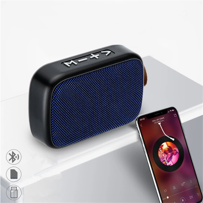 Mini Wireless Bluetooth Speaker Stereo Portable Speakers Support TF Subwoofer Bluetooth 4.2 with FM Outdoor Column Loudspeaker
Mini Wireless Bluetooth Speaker Stereo Portable Speakers Support TF Subwoofer Bluetooth 4.2 with FM Outdoor Column Loudspeaker