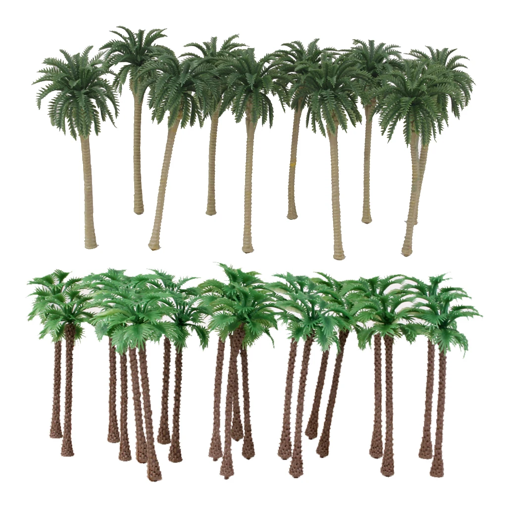 40Pcs N 1/150 Scale Model Coconut Palm Trees Scenery for Train Railway Diorama Landscape Architecture Building Layout Accessory
40Pcs N 1/150 Scale Model Coconut Palm Trees Scenery for Train Railway Diorama Landscape Architecture Building Layout Accessory