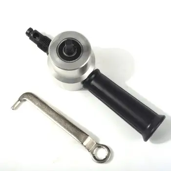 160A Double Head Electric Sheet Metal Cutting Nibbler Blade Saw Cutter Drill Accessory Machine Punching Shears Modification
160A Double Head Electric Sheet Metal Cutting Nibbler Blade Saw Cutter Drill Accessory Machine Punching Shears Modification