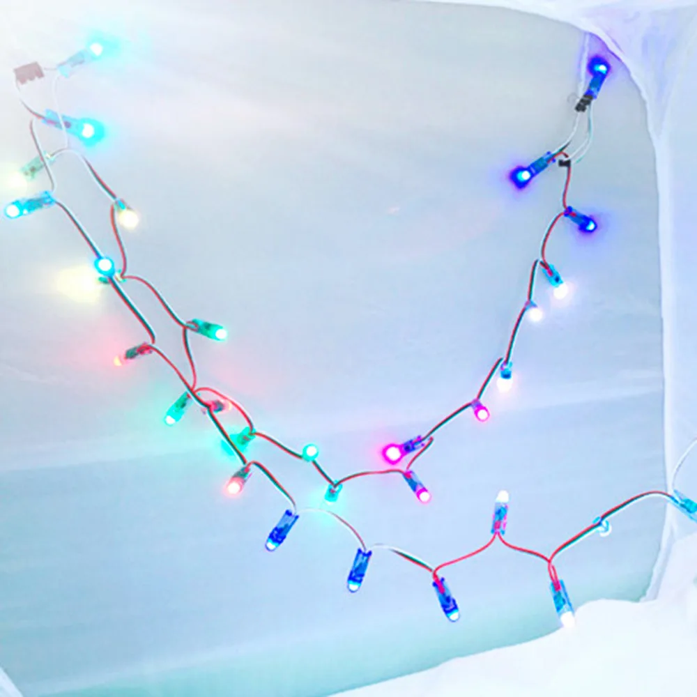 DC 5V 50PCS WS2811 RGB Full Color 12mm Pixels digital Addressable LED String Hot
DC 5V 50PCS WS2811 RGB Full Color 12mm Pixels digital Addressable LED String Hot