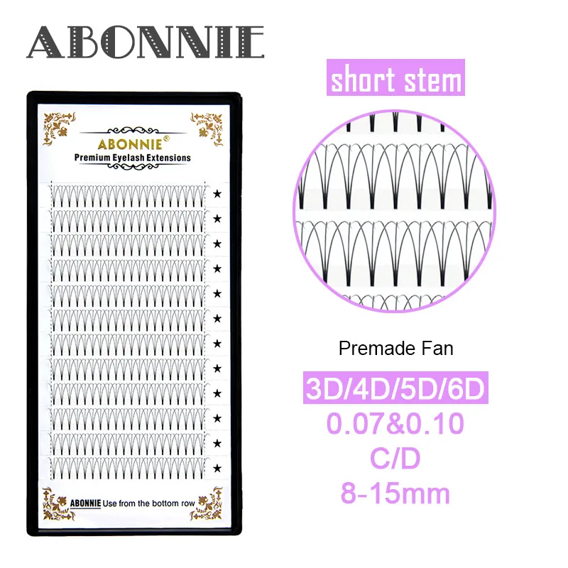 Premade Wide fans 3d/4d/5d/6d Short Stem Soft Russian Volume Eyelash Extensions Natural Pre Made Lash Extension
Premade Wide fans 3d/4d/5d/6d Short Stem Soft Russian Volume Eyelash Extensions Natural Pre Made Lash Extension