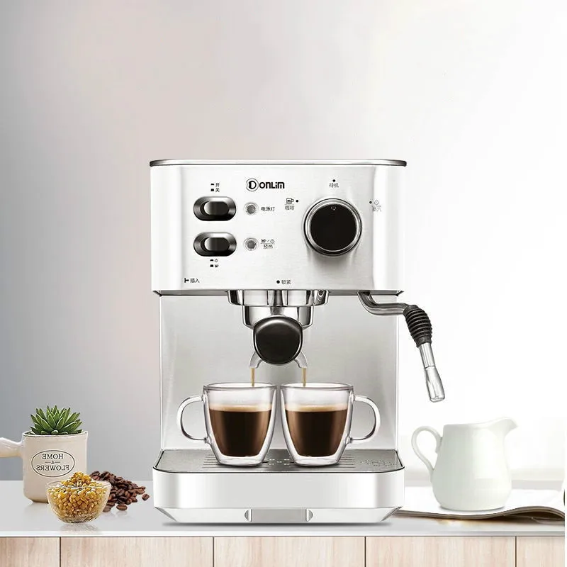 Italian Coffee Semi-automatic Coffee Machine Pump Type Espresso Household and Commercial One Machine Steam Foam System
Italian Coffee Semi-automatic Coffee Machine Pump Type Espresso Household and Commercial One Machine Steam Foam System