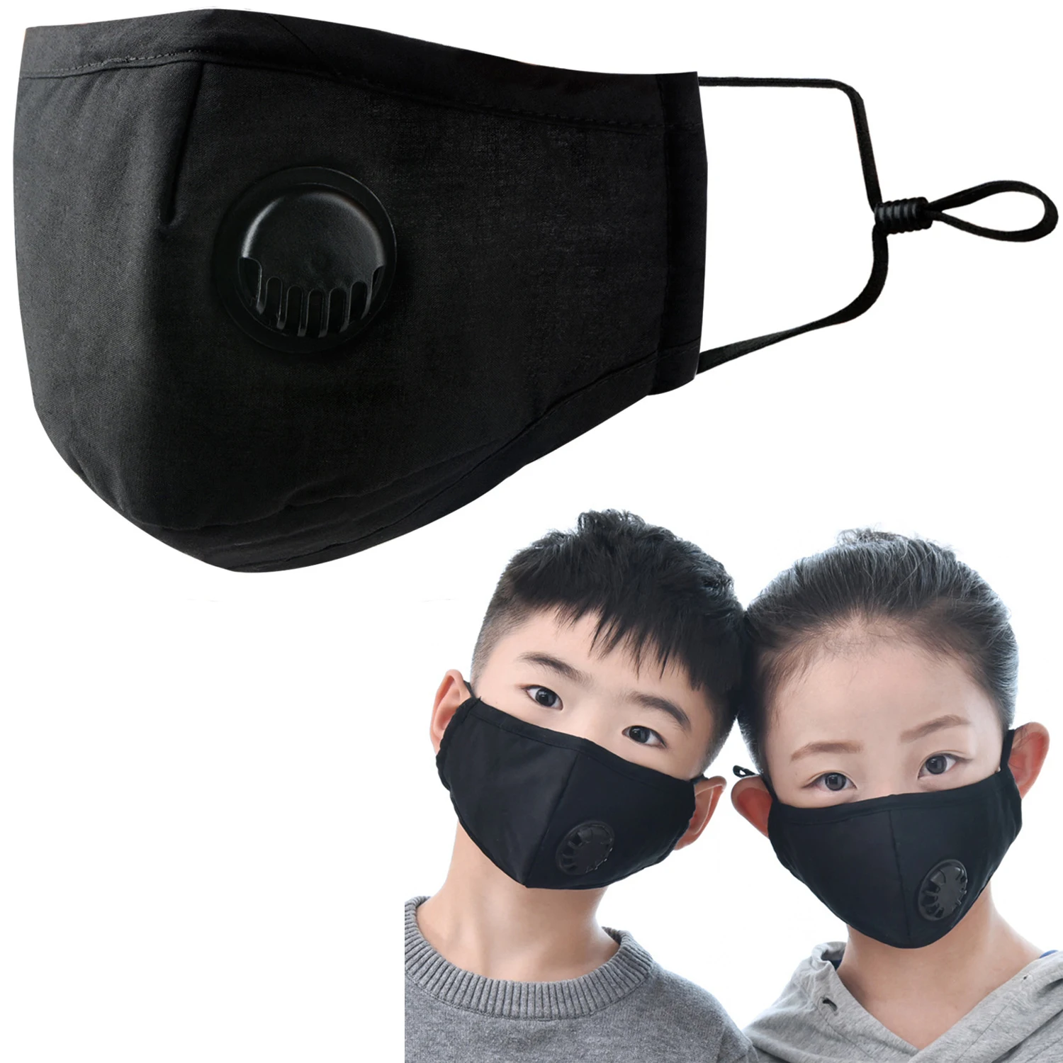 Face Mask Dust Mask Mask PM2.5 Activated Carbon Filter Insert Breathable Valve Mask Mouth Cover for children
Face Mask Dust Mask Mask PM2.5 Activated Carbon Filter Insert Breathable Valve Mask Mouth Cover for children