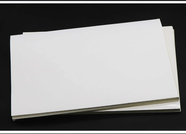 100 sheets packet a4 laser ink jet printer copier paper kraft paper adhesive matt face to face laser ink jet paper a4 paper aliexpress