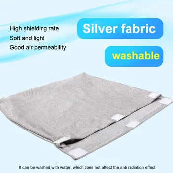 Radiation Protection Universal Practical Safe Silver Fiber Accessories Home Wireless Router Cover WIFI EMF Shielding Pouch
Radiation Protection Universal Practical Safe Silver Fiber Accessories Home Wireless Router Cover WIFI EMF Shielding Pouch