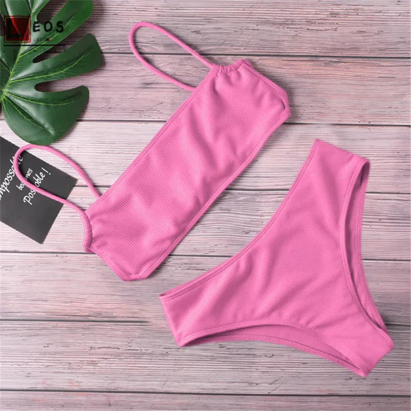 Women Swimwear Bikini Set Sexy Sling Swimsuits for Female Bathing Suit Solid Color Bras Triangle Briefs 2pcs Tight Bathing Suit
Women Swimwear Bikini Set Sexy Sling Swimsuits for Female Bathing Suit Solid Color Bras Triangle Briefs 2pcs Tight Bathing Suit