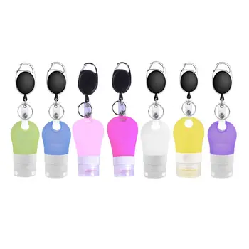 Portable Leakproof Silicone Refillable Containers Squeezable Reusable Hand Sanitizer Empty Travel Bottles with Keychain Carrier1
Portable Leakproof Silicone Refillable Containers Squeezable Reusable Hand Sanitizer Empty Travel Bottles with Keychain Carrier1