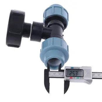 IBC Tank adapter Three-way Outlet 25mm Durable Garden Thread Tap Water connector Hose Home Fitting Tool
IBC Tank adapter Three-way Outlet 25mm Durable Garden Thread Tap Water connector Hose Home Fitting Tool