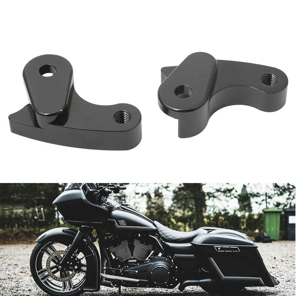 Rear Shock Lowering 1-3/16" Kits CNC Aluminum Fits For 2017-2021 Harley Touring Models Electra Glide Road Glide Road King Street 
Rear Shock Lowering 1-3/16" Kits CNC Aluminum Fits For 2017-2021 Harley Touring Models Electra Glide Road Glide Road King Street