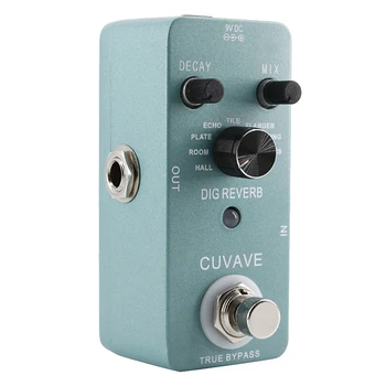 Cuvave Mini Digital Reverb Guitar Effect Pedal 9 Reverb Types True Bypass Fully Metal Shell Guitar Parts & Accessories
Cuvave Mini Digital Reverb Guitar Effect Pedal 9 Reverb Types True Bypass Fully Metal Shell Guitar Parts & Accessories