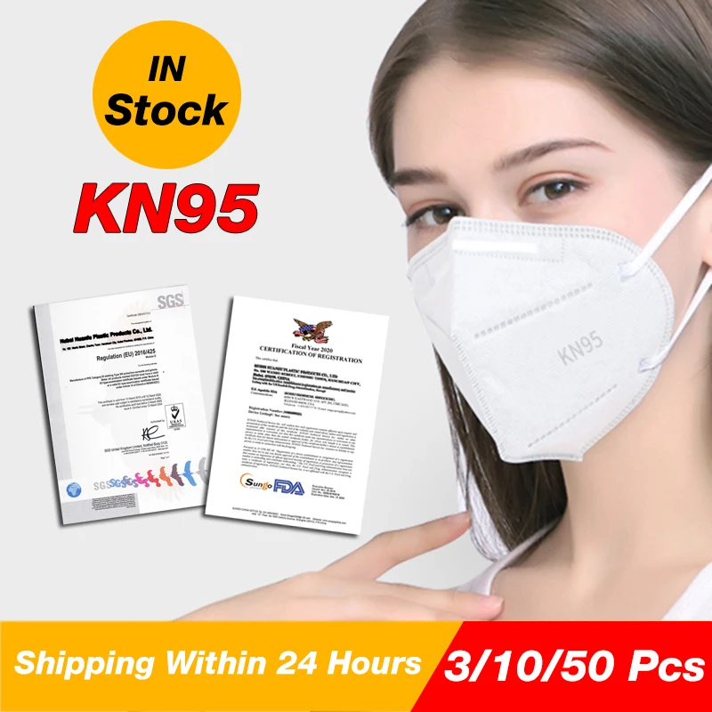 3/10/30/50 PCS KN95 Face Mask Breathing Protection SAFETY mask for Personal health FAST DELIVERY AND IN STOCK NOW
3/10/30/50 PCS KN95 Face Mask Breathing Protection SAFETY mask for Personal health FAST DELIVERY AND IN STOCK NOW