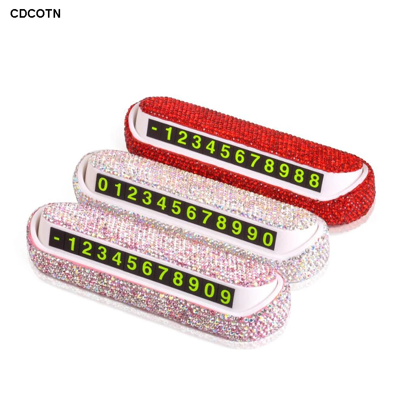 High Quality Crystal Creative Temporary Parking Sign Hidden Parking Number Plate Turning Auto Car Phone Number Car Decoration
High Quality Crystal Creative Temporary Parking Sign Hidden Parking Number Plate Turning Auto Car Phone Number Car Decoration