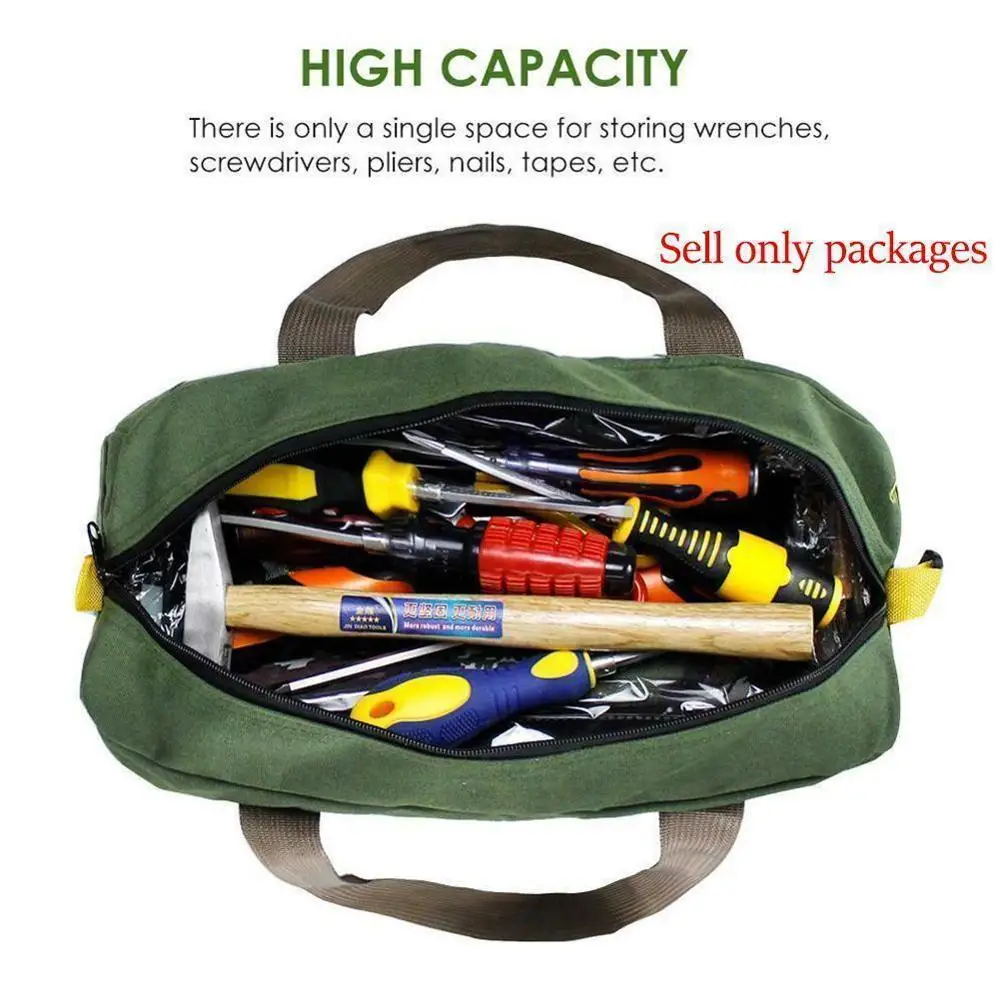 Multi-function Canvas Waterproof Storage Hand Tool Bag Portable Toolkit Pliers Metal Hardware Parts Storage Bags Organizer Pouch
Multi-function Canvas Waterproof Storage Hand Tool Bag Portable Toolkit Pliers Metal Hardware Parts Storage Bags Organizer Pouch