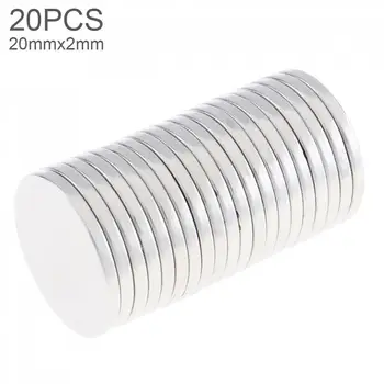 20pcs/lot 20 x2mm Strong Magnetite Earth Neodymium Magnets with Round Disc Type and Permanent Magnet for Home/Office/Laboratory
20pcs/lot 20 x2mm Strong Magnetite Earth Neodymium Magnets with Round Disc Type and Permanent Magnet for Home/Office/Laboratory