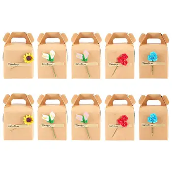 10Pcs Gift Wrapping Boxes Festive Candy Boxes Gift Paper Holders for Banquet Christmas
10Pcs Gift Wrapping Boxes Festive Candy Boxes Gift Paper Holders for Banquet Christmas
