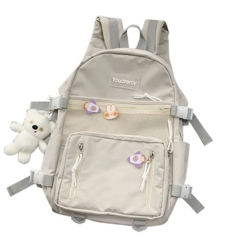 ASDS-School Bag Female Korean Version of Harajuku High-Capacity Backpack Backpack for Junior High School Students
ASDS-School Bag Female Korean Version of Harajuku High-Capacity Backpack Backpack for Junior High School Students