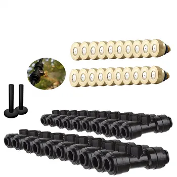 1/4" Brass Low Pressure Misting Nozzle Quick Plug Socket Plug Spray Set Outdoor Garden Water Spray Atomization Irrigation
1/4" Brass Low Pressure Misting Nozzle Quick Plug Socket Plug Spray Set Outdoor Garden Water Spray Atomization Irrigation
