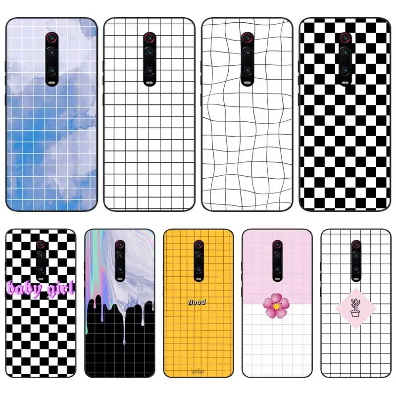 LJHYDFCNB Black white checkered stripe Cover Black Soft Shell Phone Case For Redmi S2 5A 5 5Plus 6 6Pro 6A 4X 4X 7 7A Cover
LJHYDFCNB Black white checkered stripe Cover Black Soft Shell Phone Case For Redmi S2 5A 5 5Plus 6 6Pro 6A 4X 4X 7 7A Cover