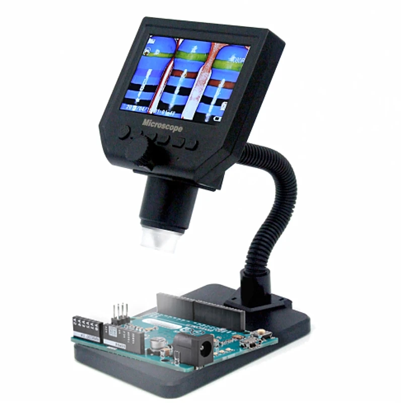 G600 600X 3.6MP 8LED Portable LCD Digital Microscope 4.3" Electronic HD Video Microscopes Endoscope Magnifier Camera Drop ship
G600 600X 3.6MP 8LED Portable LCD Digital Microscope 4.3" Electronic HD Video Microscopes Endoscope Magnifier Camera Drop ship