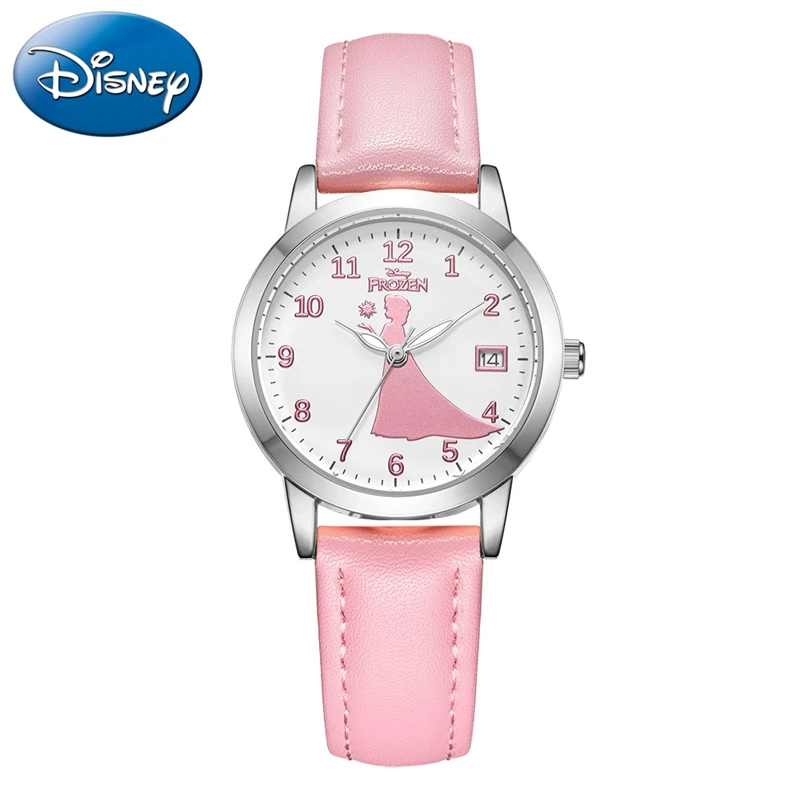 Disney Frozen Women Pink Blue Calendar Quartz Wrist Watch Cuties Elsa Student Leather Strap Casual Time Montre Femme Ladies Hour
Disney Frozen Women Pink Blue Calendar Quartz Wrist Watch Cuties Elsa Student Leather Strap Casual Time Montre Femme Ladies Hour