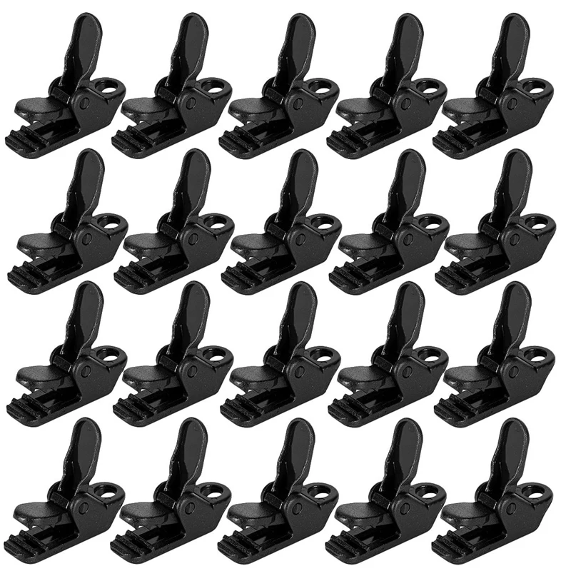 20Pcs Tent Awning Canopy Clamp Tarp Clip Snap Canvas Anchor Gripper Caravan Jaw Grip Trap Tighten Tool Outdoor Camp Hike Kit
20Pcs Tent Awning Canopy Clamp Tarp Clip Snap Canvas Anchor Gripper Caravan Jaw Grip Trap Tighten Tool Outdoor Camp Hike Kit