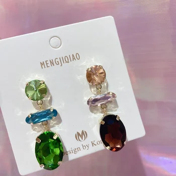 MENGJIQIAO New Fashion Colorful Waterdrop Crystal Dangle Earrings For Women Girls Elegant Party Pendientes Jewelry Gifts
MENGJIQIAO New Fashion Colorful Waterdrop Crystal Dangle Earrings For Women Girls Elegant Party Pendientes Jewelry Gifts