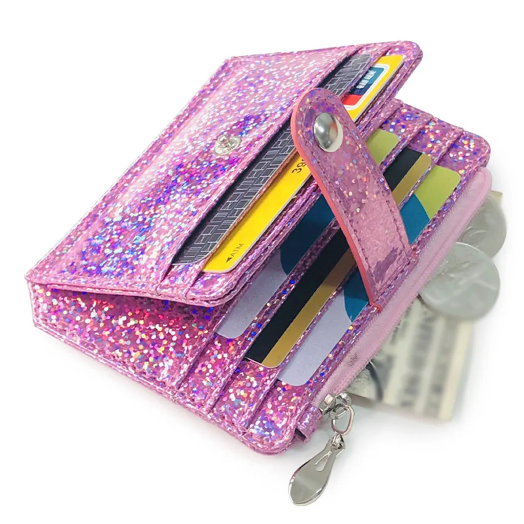 Fashion Women's Multi-Function Portable Zipper Buckle Card Bag Wallet Short Wallet Girl Glitter Business Cards Case Purse #
Fashion Women's Multi-Function Portable Zipper Buckle Card Bag Wallet Short Wallet Girl Glitter Business Cards Case Purse #