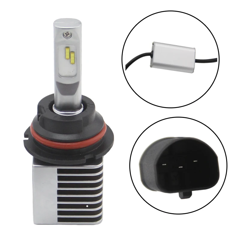 SHUOKE-3000LM-Pair-9007-LED-Headlight-Bulbs-27W-Auto-Lights-Car-H7-LED-H1-H3-H27-H11 2