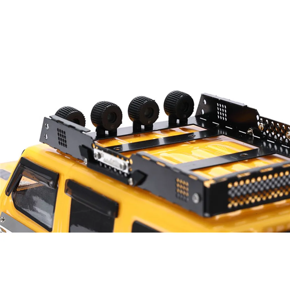 Metal Roof Rack Car Top Luggage Rack Carrier Kit for 1/24 Axial SCX24 RC Crawler Car Accessories Modification Parts
Metal Roof Rack Car Top Luggage Rack Carrier Kit for 1/24 Axial SCX24 RC Crawler Car Accessories Modification Parts