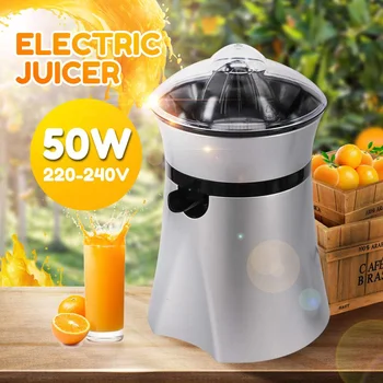 220-240V Electric Juicer Stainless steel Citrus Orange Fruit Lemon Squeezer Juice Extractor Juice Presser Fruit Drinking Machine
220-240V Electric Juicer Stainless steel Citrus Orange Fruit Lemon Squeezer Juice Extractor Juice Presser Fruit Drinking Machine
