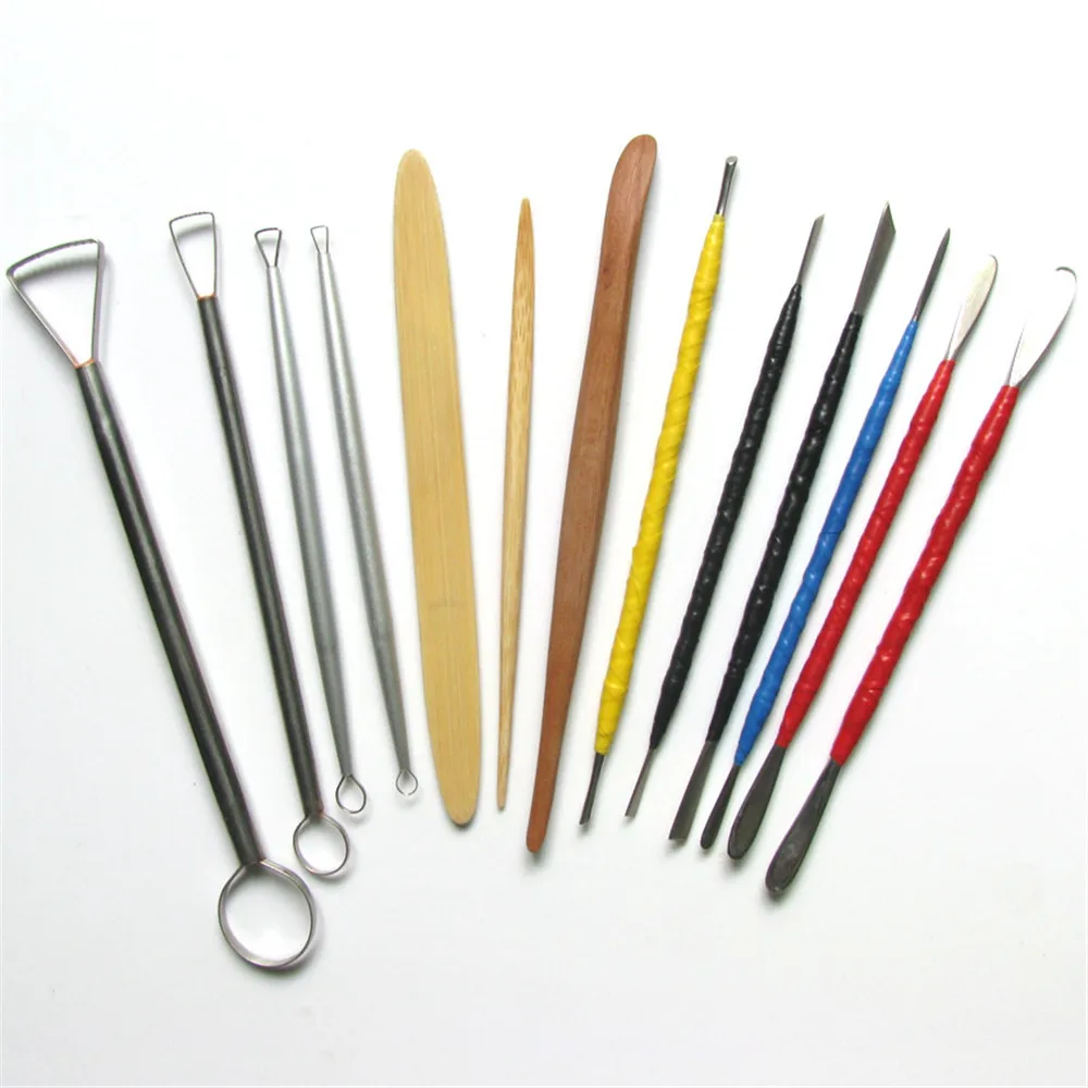 Polymer Modeling Tools Professional Ceramic Pottery Clay Modelismo Model Sculpture Making Scrapers Shape Carving Sculpting Tool
Polymer Modeling Tools Professional Ceramic Pottery Clay Modelismo Model Sculpture Making Scrapers Shape Carving Sculpting Tool