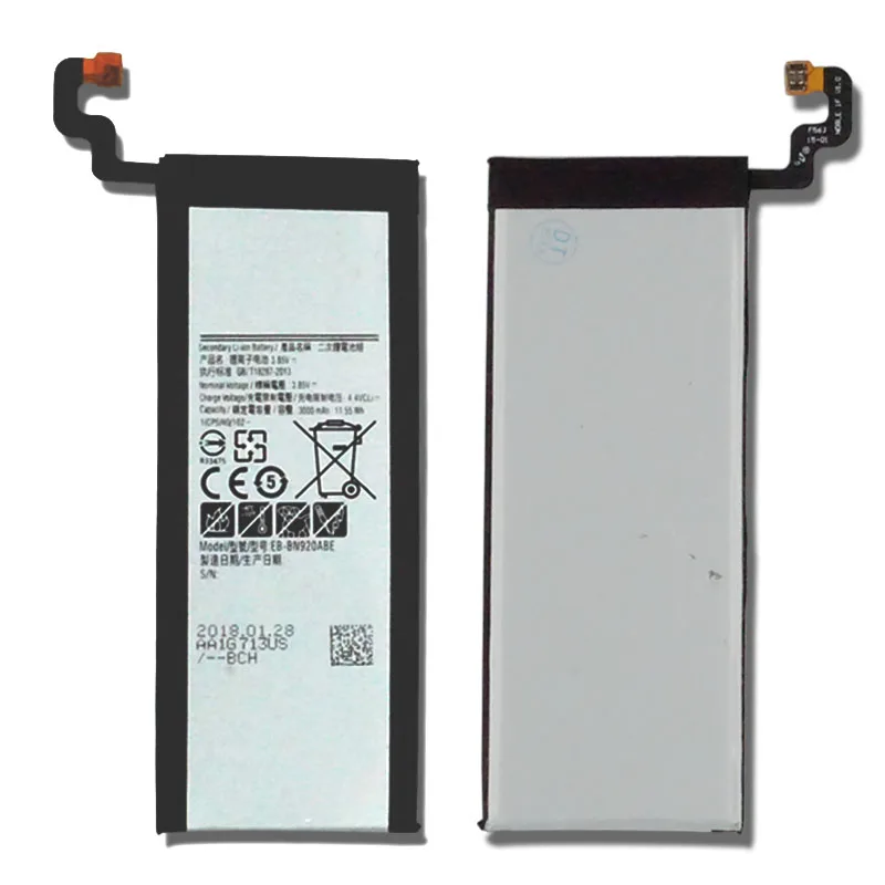 EB-BN920ABE Built in charging Battery phone batteries For Samsung Galaxy Note 5 SM-N9200 N9208 N9209 N920t N920R4/P/U/A+Tools
EB-BN920ABE Built in charging Battery phone batteries For Samsung Galaxy Note 5 SM-N9200 N9208 N9209 N920t N920R4/P/U/A+Tools