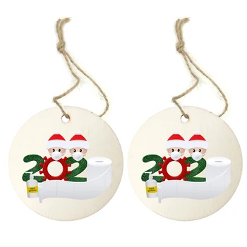 2pcs Party Home Decor Charms Holiday Tree Hanging Portable DIY Survived Family 2020 Gift Pendant Craft Christmas Ornament Wooden 
2pcs Party Home Decor Charms Holiday Tree Hanging Portable DIY Survived Family 2020 Gift Pendant Craft Christmas Ornament Wooden