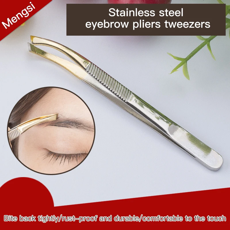 

Eyebrow Tweezers Professional Stainless Steel Hair Removal Eye Brow Clip Convenient Small Women Beauty Makeup Tools