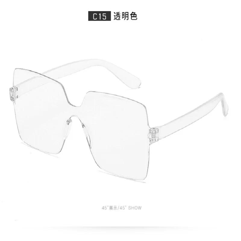 Sunglasses Fashion Trend Retro Simple Wild Frameless Accessories Advanced Ocean One Piece Square Gradient Color Sports Travel
Sunglasses Fashion Trend Retro Simple Wild Frameless Accessories Advanced Ocean One Piece Square Gradient Color Sports Travel