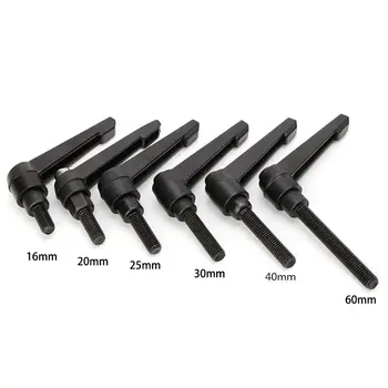 M8 16-60mm Adjustable Handle Locking External Male Thread Knob Hex Screws 
M8 16-60mm Adjustable Handle Locking External Male Thread Knob Hex Screws