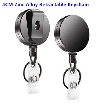 1PCS Retractable Pull Keychain Car Key Ring ID Badge Lanyard Name Tag Card Holder Recoil Reel Belt Clip Metal Housing Metal Cove
1PCS Retractable Pull Keychain Car Key Ring ID Badge Lanyard Name Tag Card Holder Recoil Reel Belt Clip Metal Housing Metal Cove
