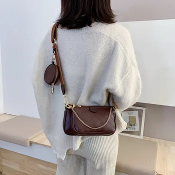 2020 Fashion Quality PU Leather Crossbody Bags For Women Chain Small Shoulder Messenger Bag Lady Travel Handbags and Purses
2020 Fashion Quality PU Leather Crossbody Bags For Women Chain Small Shoulder Messenger Bag Lady Travel Handbags and Purses