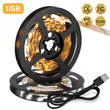 DC 5V USB LED Strip 50CM 1M 2M SMD 5050 Flexible LED light Tape Ribbon HDTV TV Desktop Screen Background Bias lighting
DC 5V USB LED Strip 50CM 1M 2M SMD 5050 Flexible LED light Tape Ribbon HDTV TV Desktop Screen Background Bias lighting