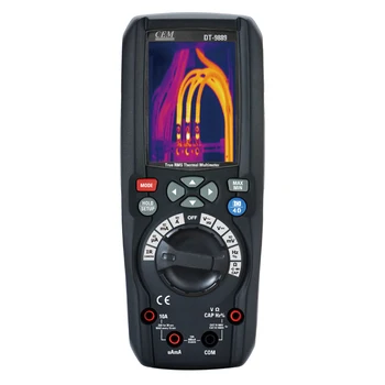 CEM AC/DC True RMS Professional Digital Bluetooth Intelligent Multimeter With Thermal Imager LED Flashlight IP65
CEM AC/DC True RMS Professional Digital Bluetooth Intelligent Multimeter With Thermal Imager LED Flashlight IP65