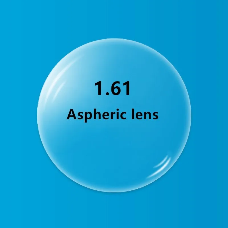 1.61 Single Vision Aspheric Optical Eyeglasses Lenses Prescription Lens Spectacles Frame AR Coating and Anti-Scratch Resistant
1.61 Single Vision Aspheric Optical Eyeglasses Lenses Prescription Lens Spectacles Frame AR Coating and Anti-Scratch Resistant