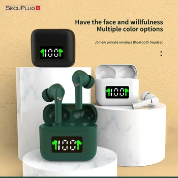 Upgrade TWS Headset Bluetooth 5.2 Earbuds Shock Bass Wireless LED Display Touch Control Bluetooth Earphone J5 Pro
Upgrade TWS Headset Bluetooth 5.2 Earbuds Shock Bass Wireless LED Display Touch Control Bluetooth Earphone J5 Pro