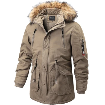 2019 Winter Jacket Men Cotton Padded Warm Parka Coat Casual Faux Fur Hooded Fleece Long Male Jacket Windbreaker Clothes WD038
2019 Winter Jacket Men Cotton Padded Warm Parka Coat Casual Faux Fur Hooded Fleece Long Male Jacket Windbreaker Clothes WD038