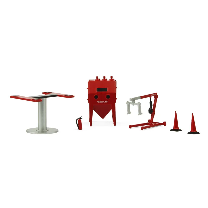 1:43 Gx4 garage repair shop scene simulation model accessories lift sandblaster mobile hanger car vehicle parts boy toy display
1:43 Gx4 garage repair shop scene simulation model accessories lift sandblaster mobile hanger car vehicle parts boy toy display